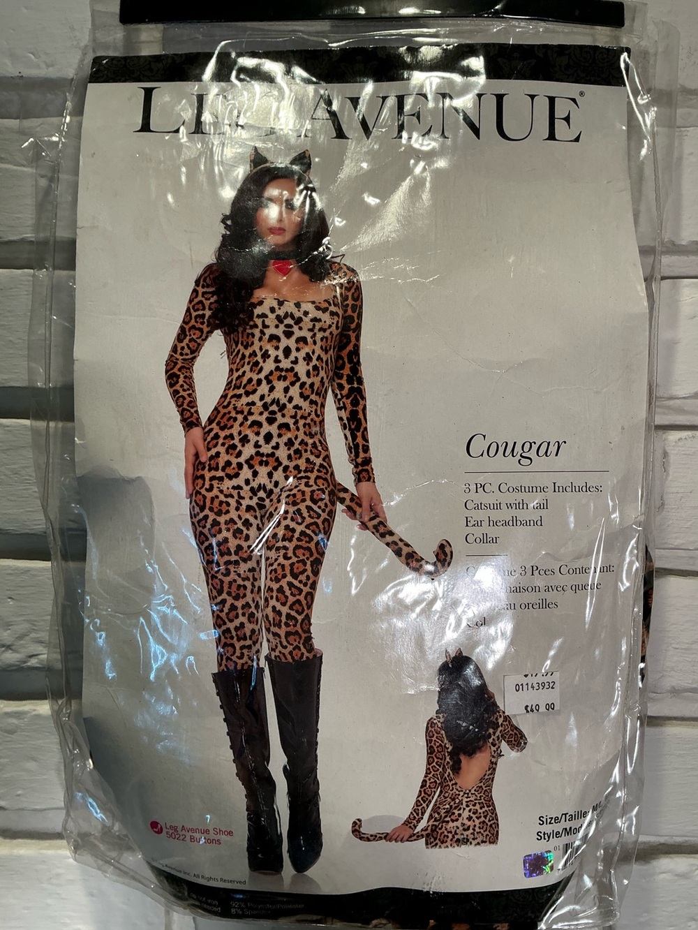 Leg Avenue sexy cougar Halloween costume M/L - Picture 1 of 4